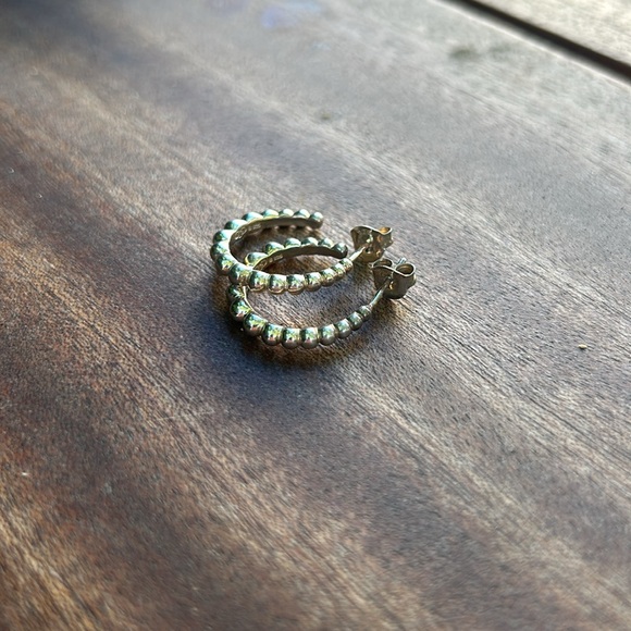 Links of London Sterling Silver Hoops - Picture 3 of 3